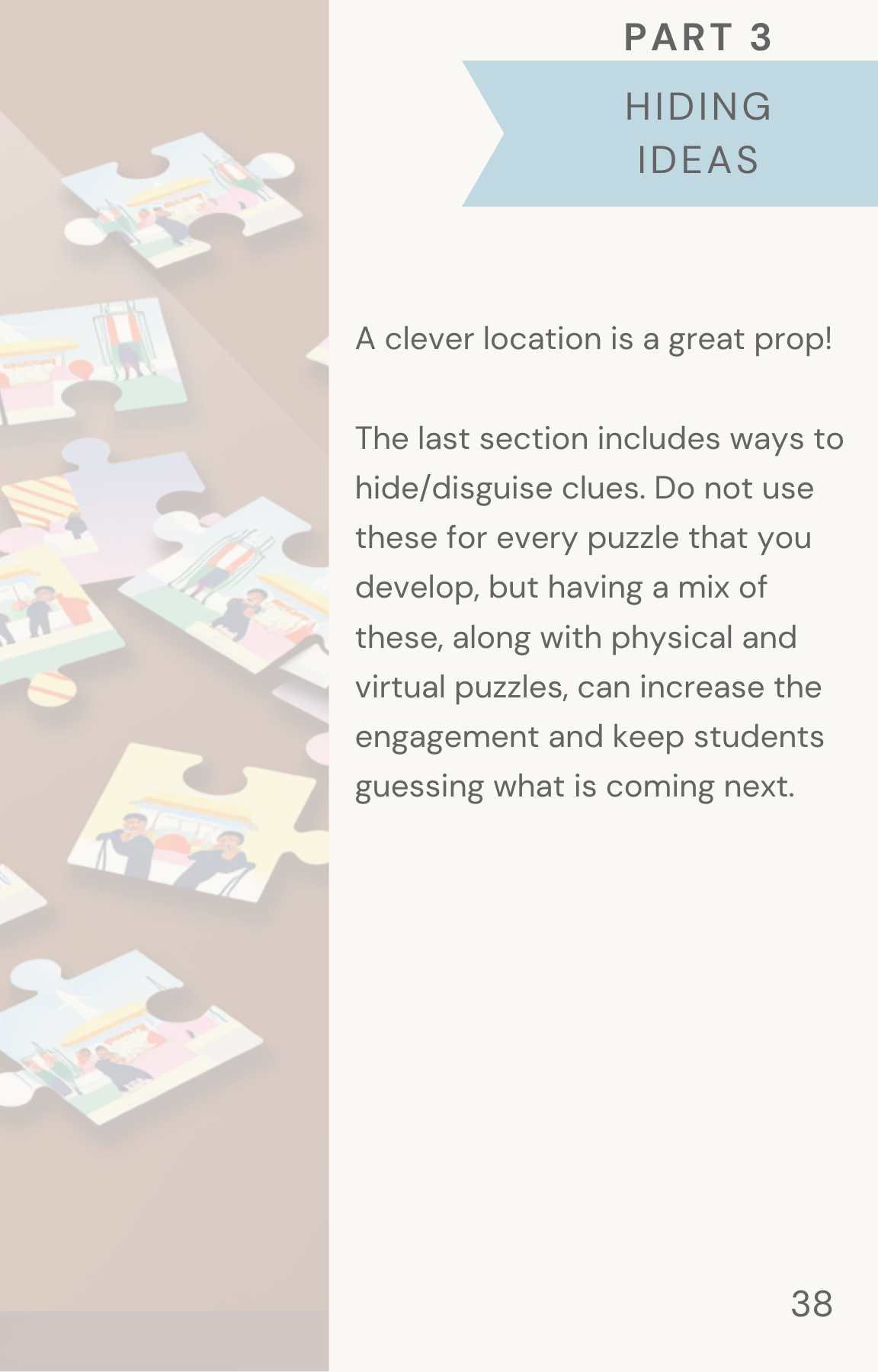 Sample classroom practice page